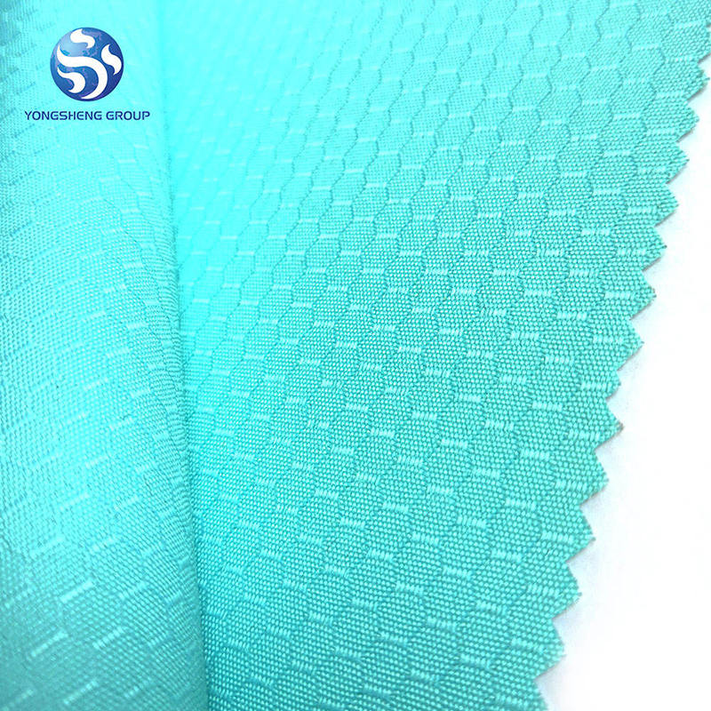 Manufacturer waterproof 150D 300D 600D 900D polyester oxford fabric honeycomb with PU coating for luggage