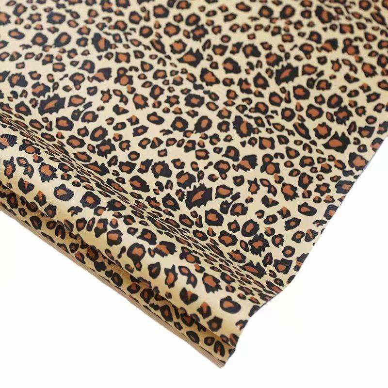 100% Polyester Waterproof Print Oxford Fabric Leopard Prints Leopard Print Fabric For Outdoor Fabric